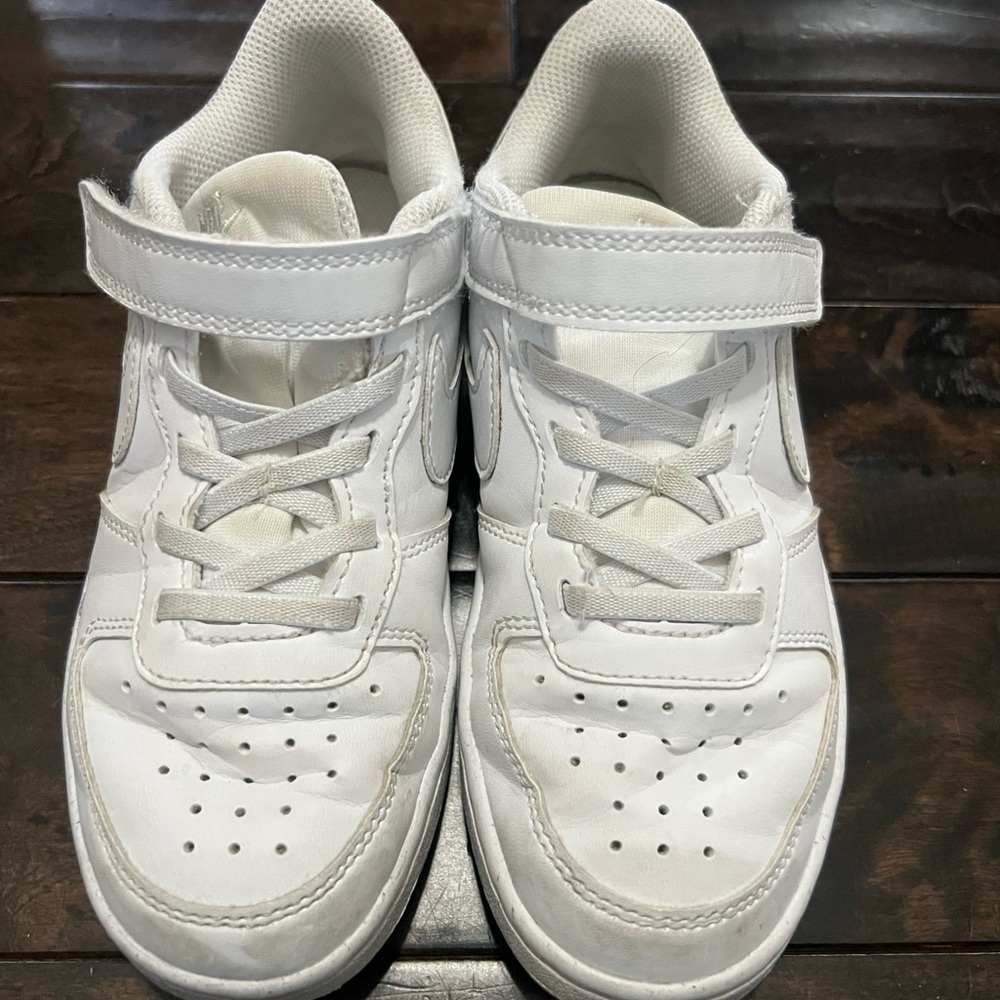 Kids White Nike Sneakers